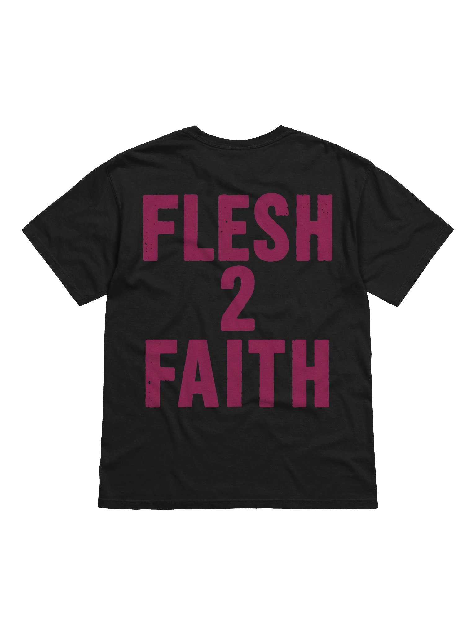 From Flesh 2 Faith — Logo Tee (Pink) product image (2)