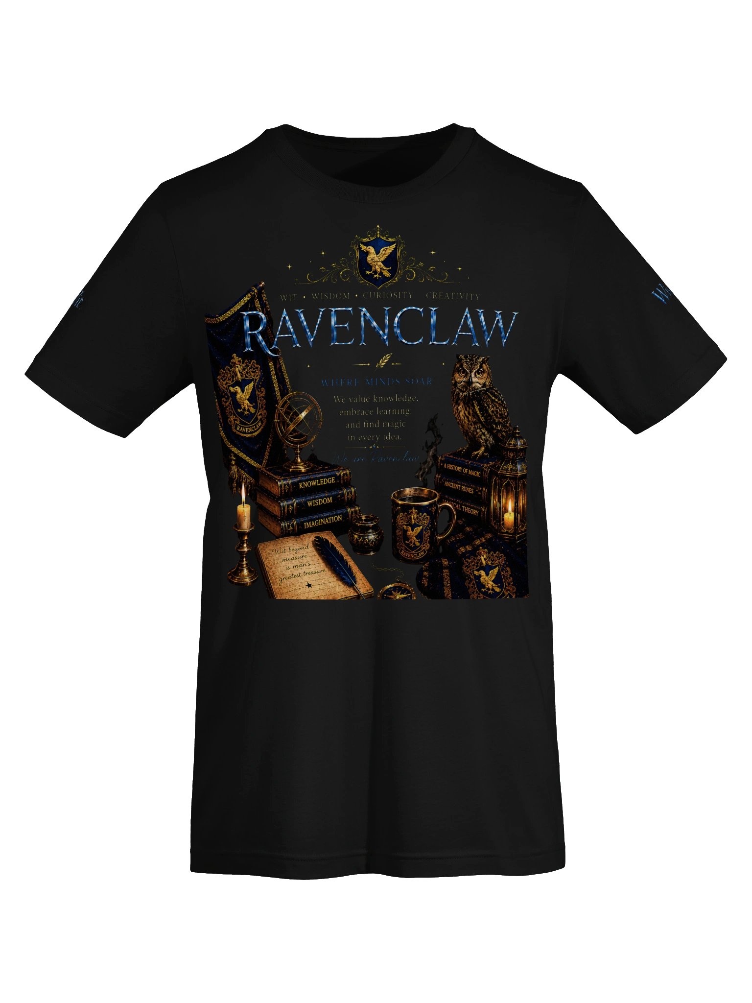 Vintage Wizarding House Collection – Proud to Be Ravenclaw T-Shirt product image (5)