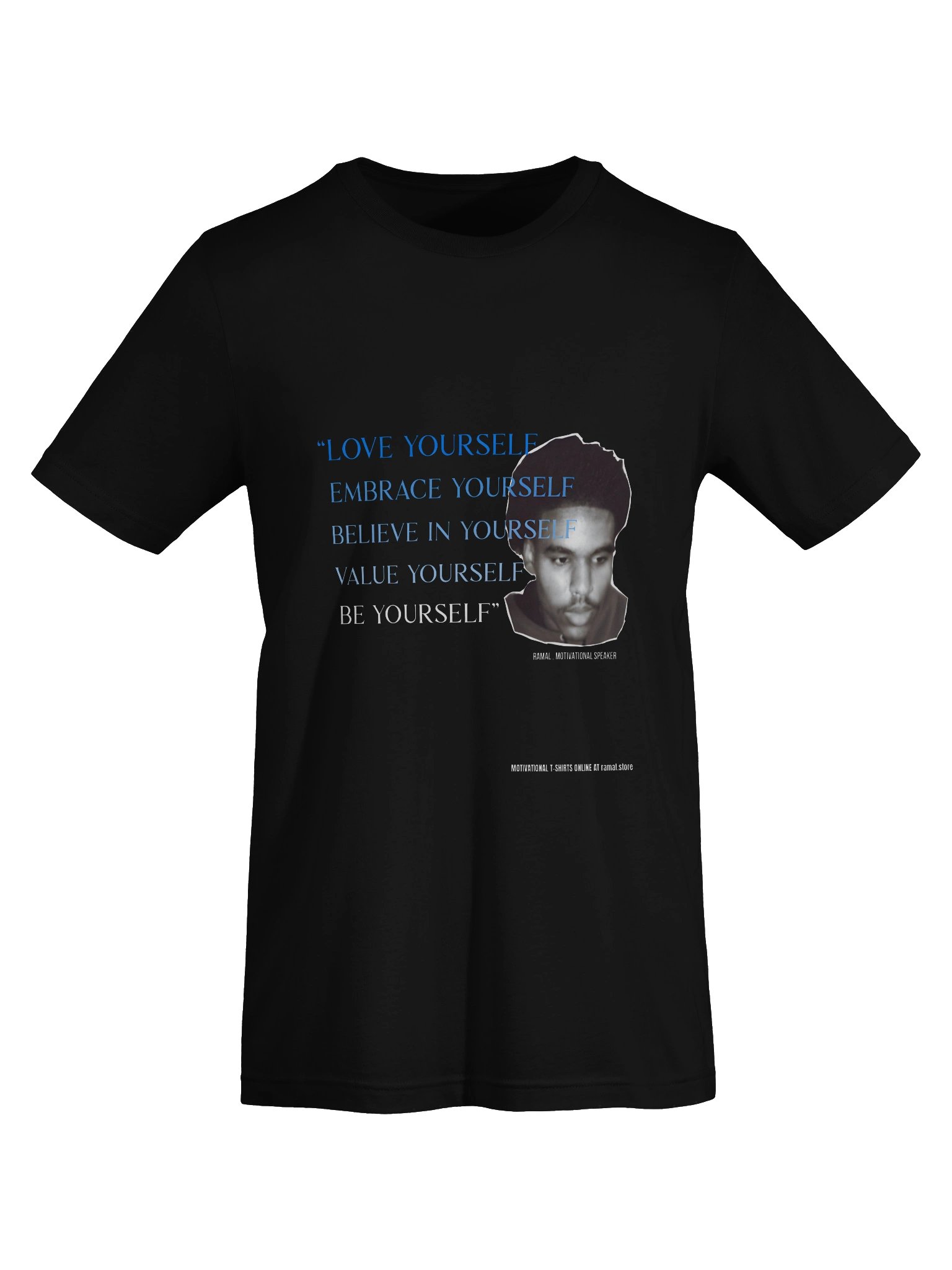 MOTIVATIONAL T-SHIRT - BLUE LETTERS product image (7)