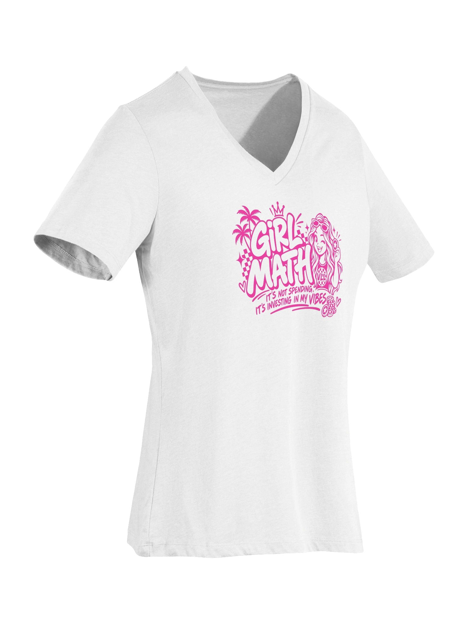 Girl Math V-Neck product image (21)