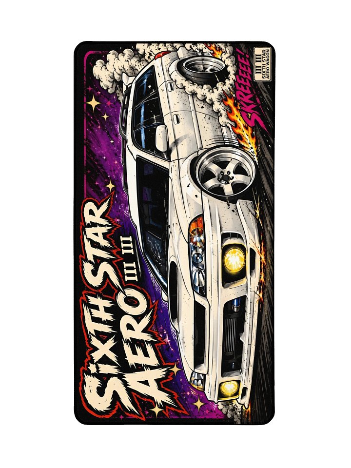 Let Loose (Wagon) Desk Mat product image (2)