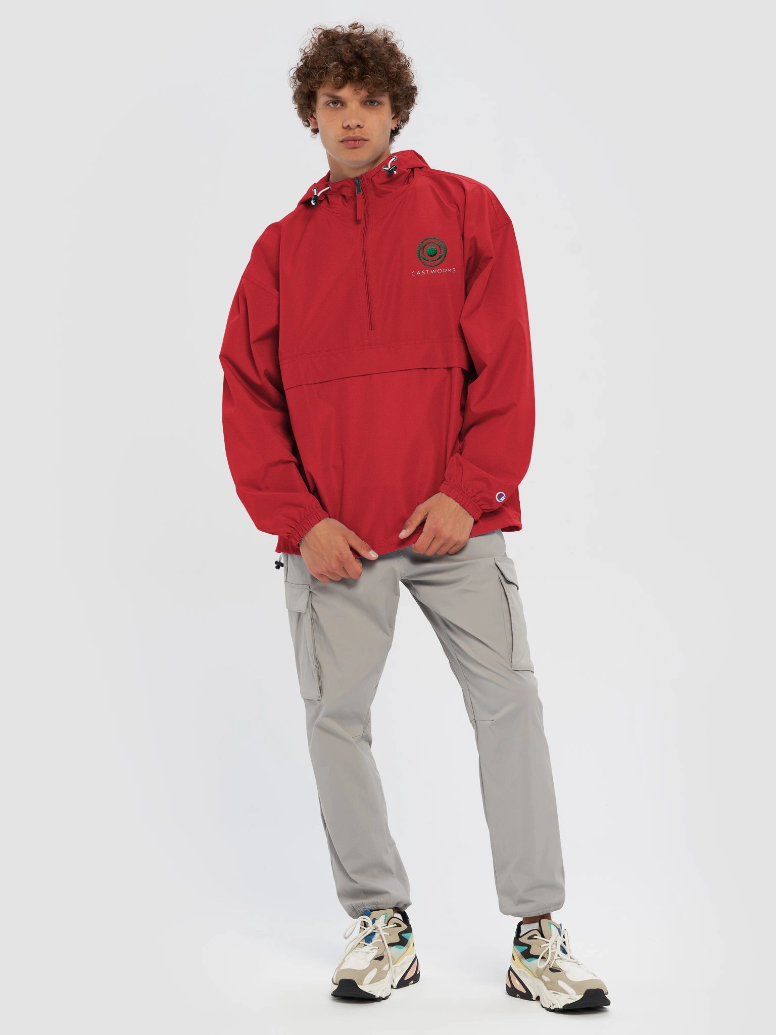 Castworks Champion Packable Jacket (Red) product image (3)