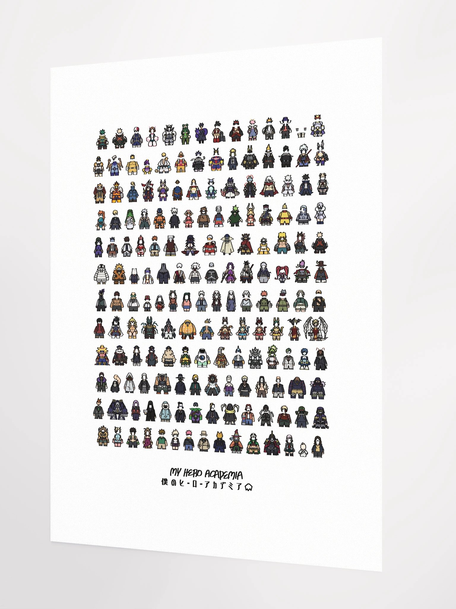My Hero Academia Character Collection Poster product image (4)