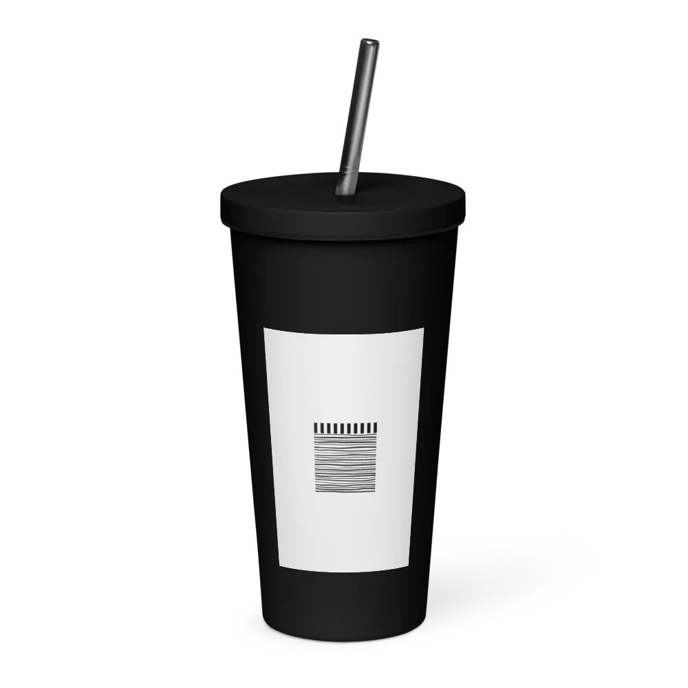 Geometric Monochrome Insulated Tumbler Collection product image (1)