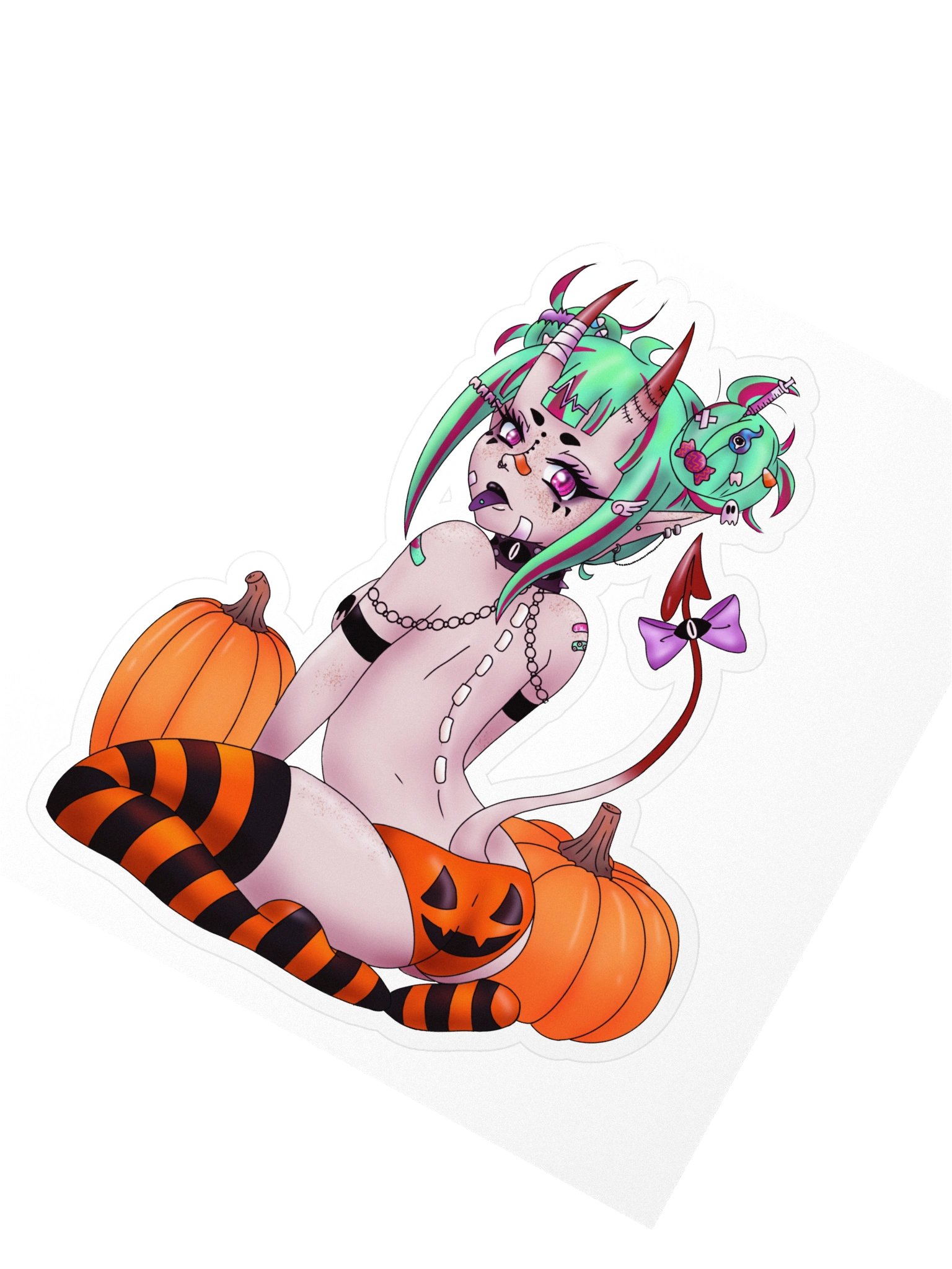 Pumpkin Booty Gar Sticker product image (2)