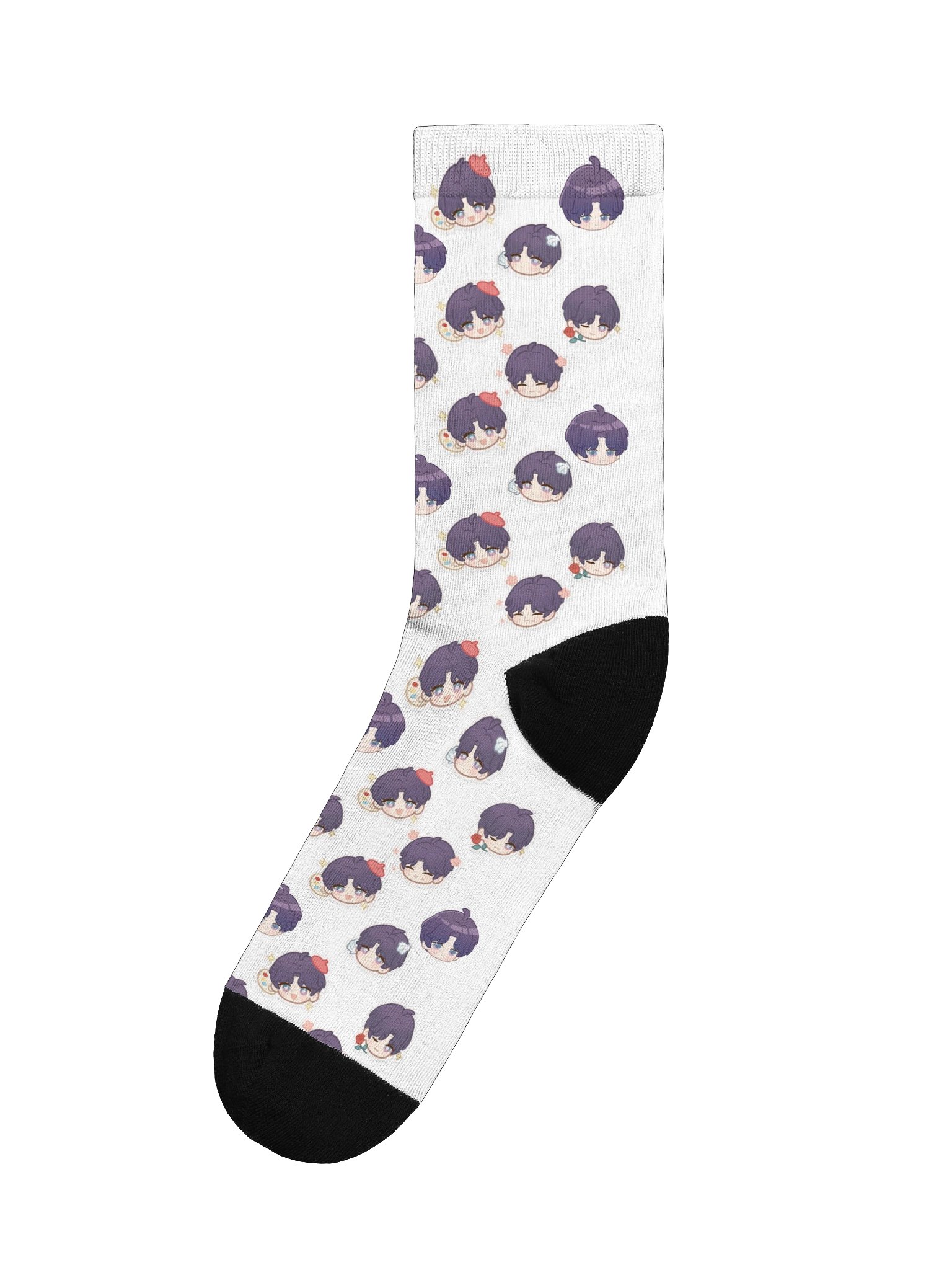 Chibi Rafayel Pattern Socks product image (1)
