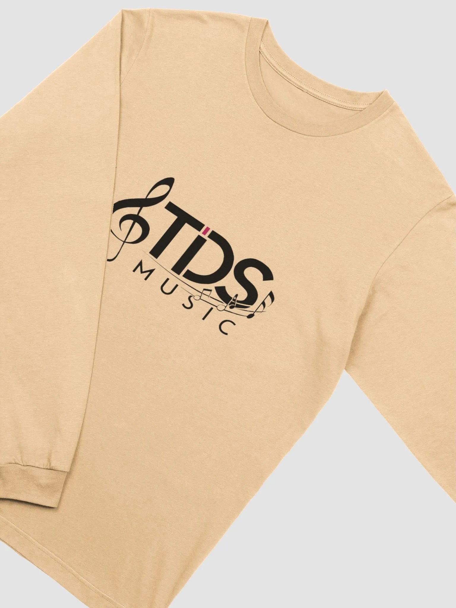 TDS Music Logo Unisex Supersoft Long Sleeve T-Shirt - Treble Clef product image (3)