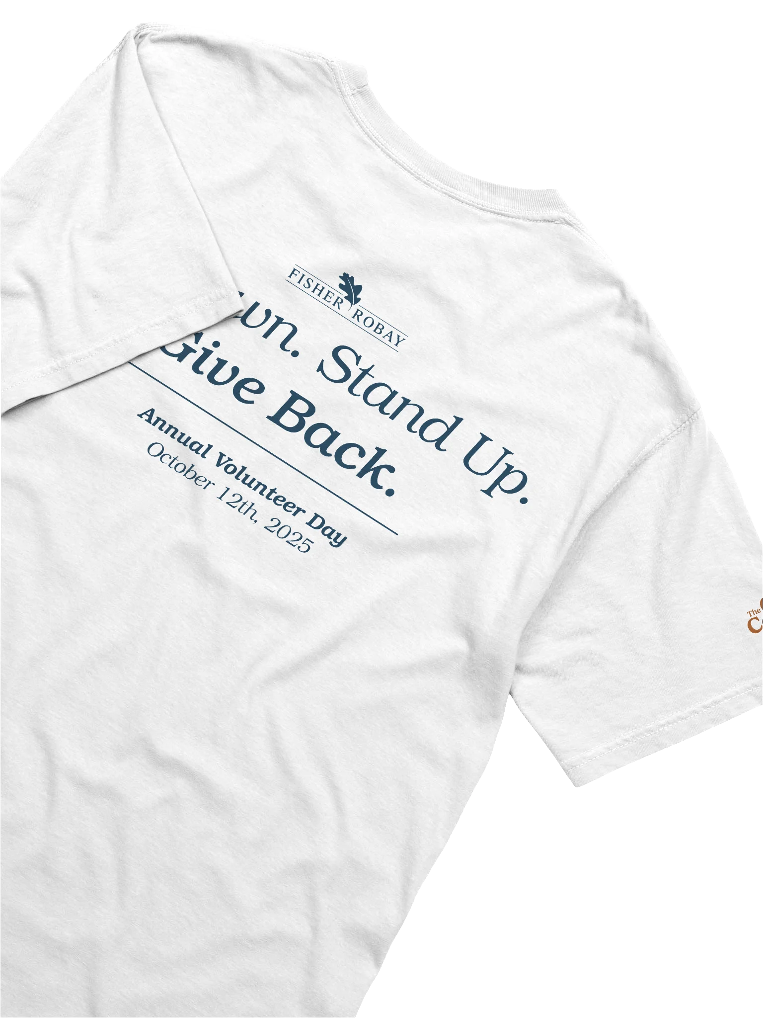 Fisher Robay “Volunteer Day 2025” Corporate Tee product image (6)