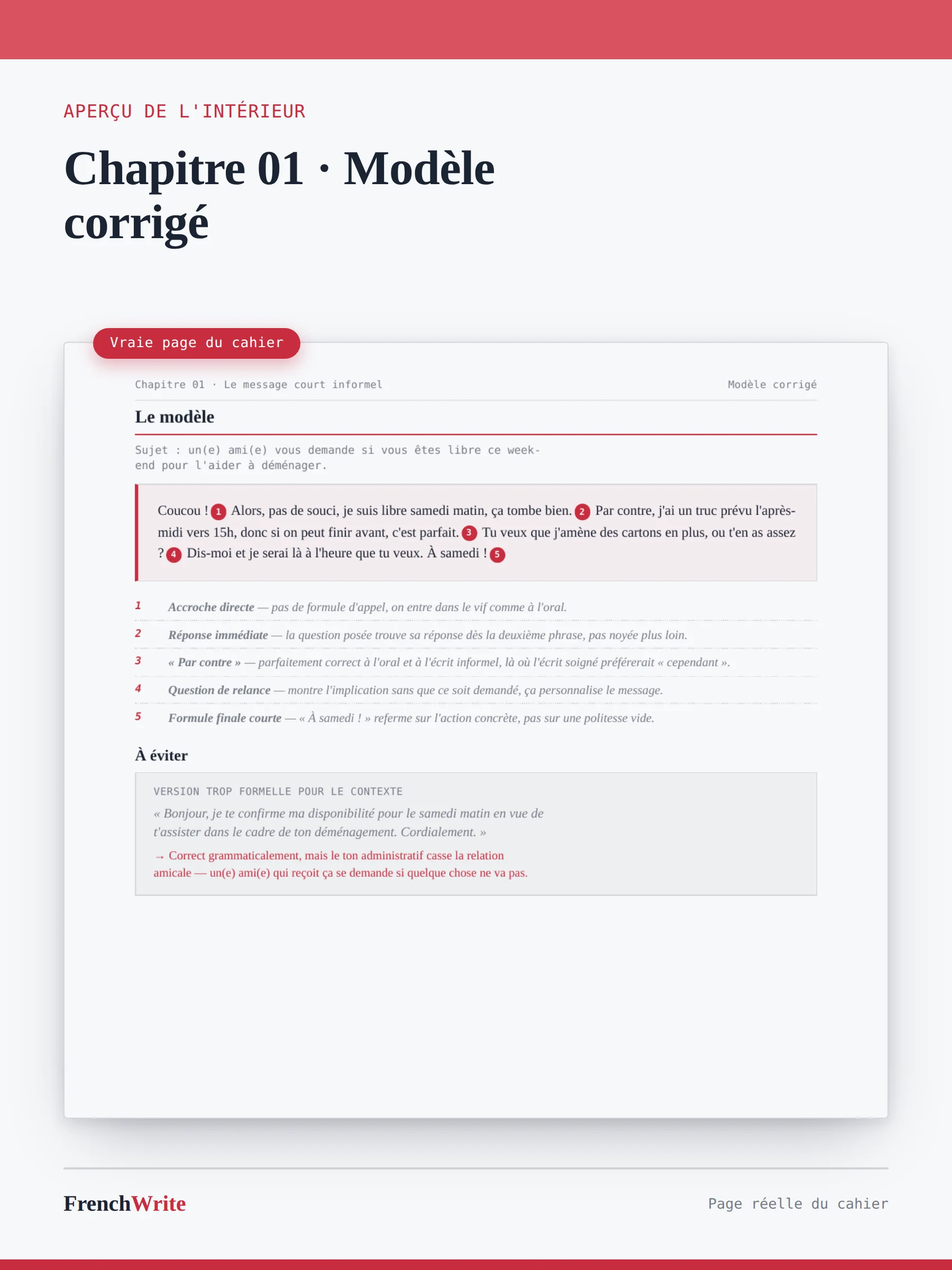 Modèles corrigés — Textes annotés en français — PDF (B1–C1) product image (1)