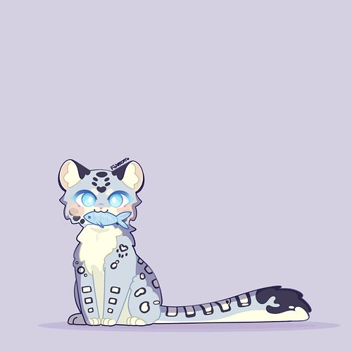 Made this quick drawing maybe half a year ago because I really like snow leopards 🐾 
Drawing cats is always a bit difficult f...
