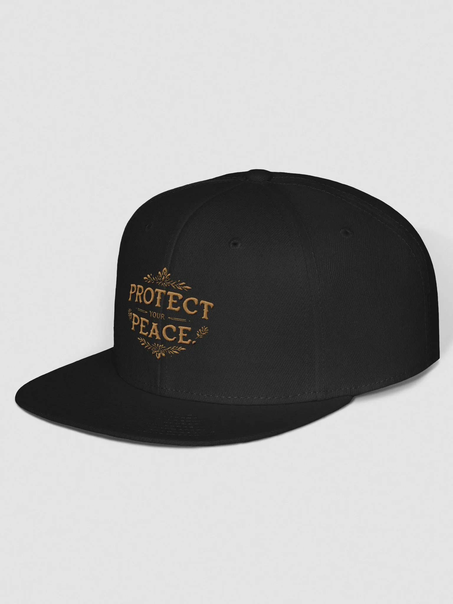 Peaceful Floral Snapback Cap product image (2)