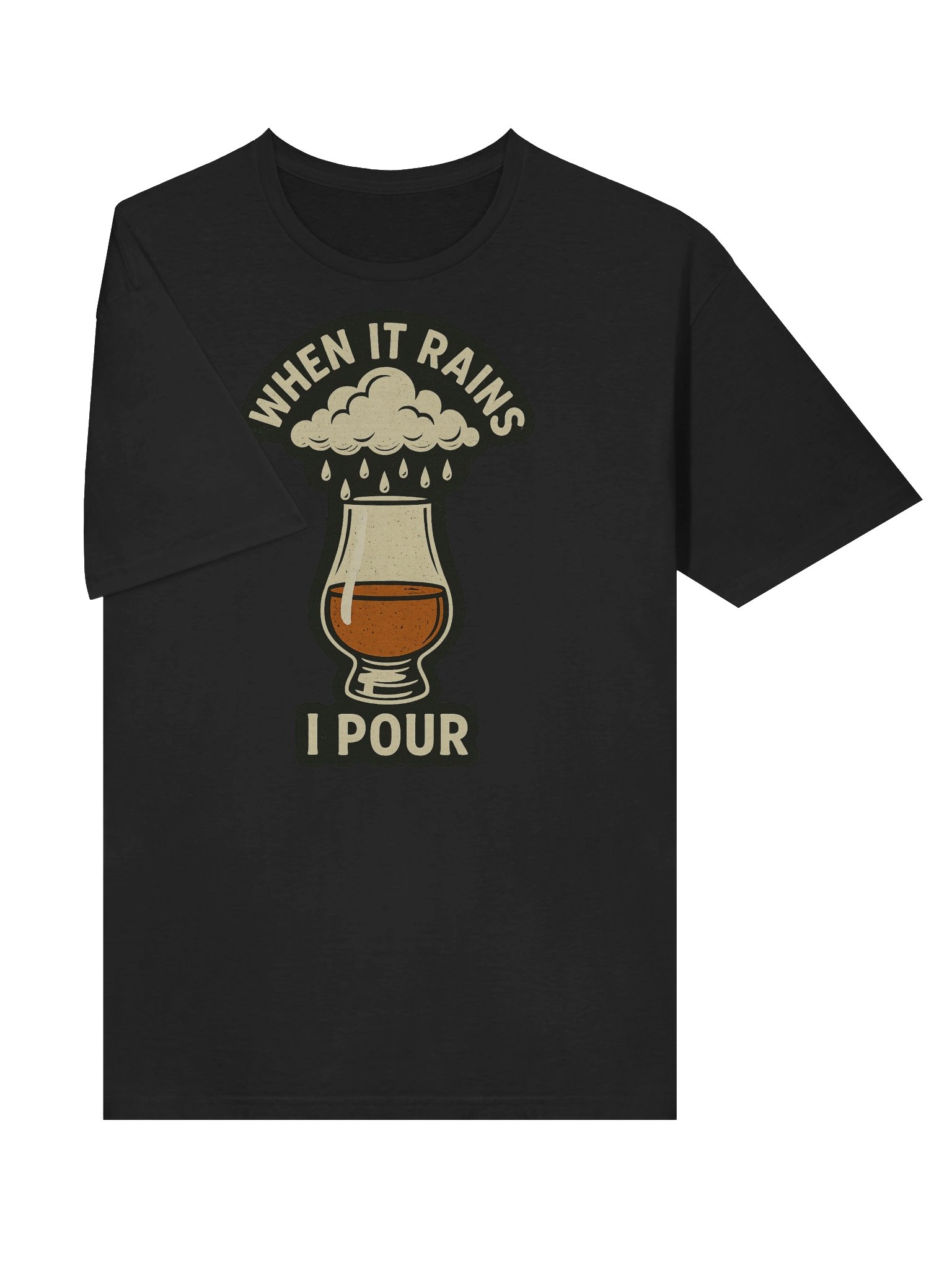 When It Rains I Pour Whiskey Weather Shirt product image (5)