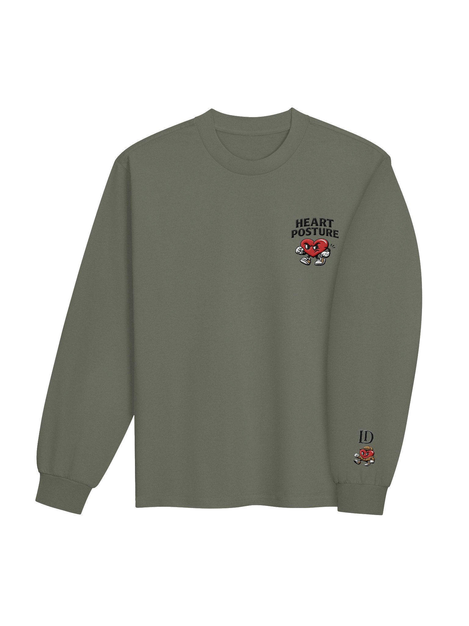 HEART POSTURE STITCH LONG SLEEVE product image (11)