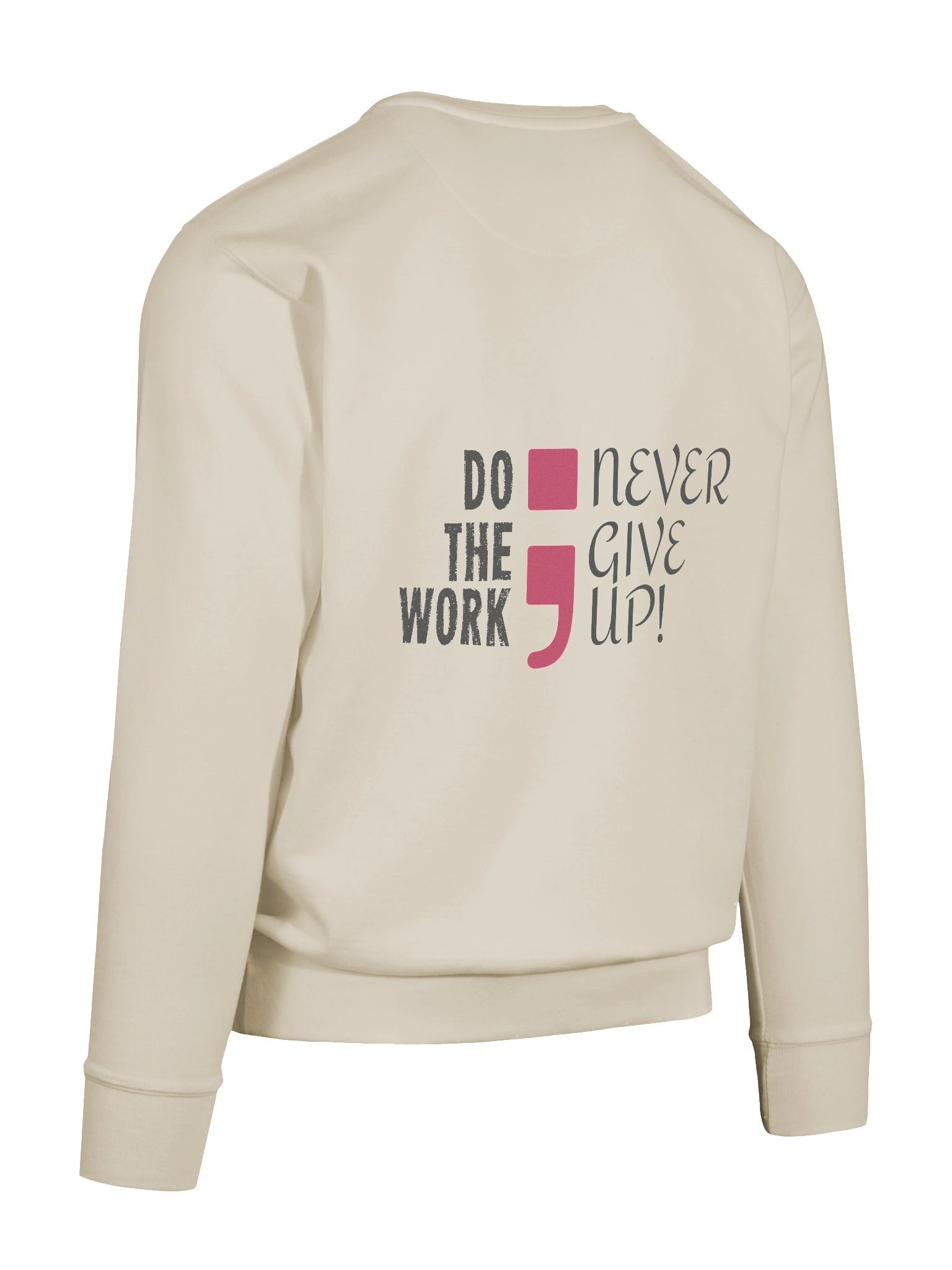 Never Give Up Semicolon Sweatshirt product image (71)