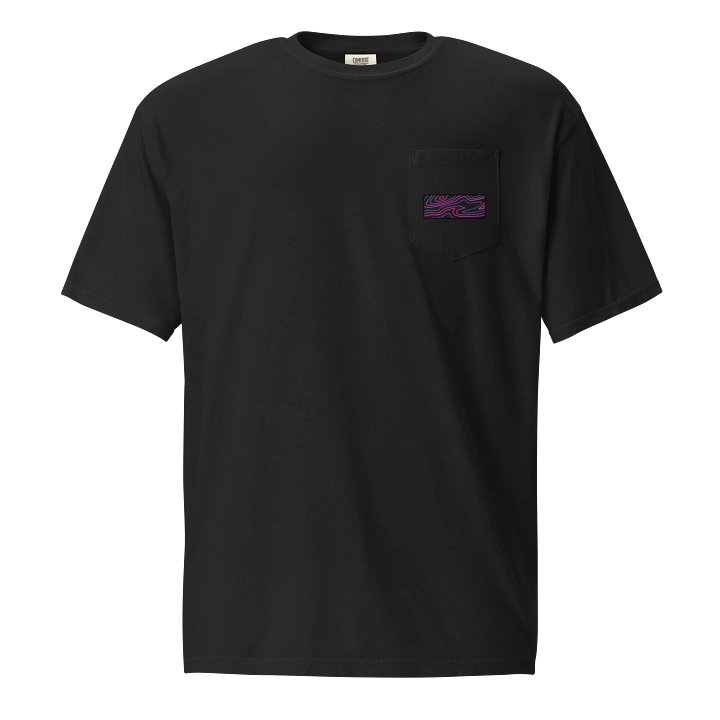 Topographic Pride Bi Pocket Shirt product image (1)