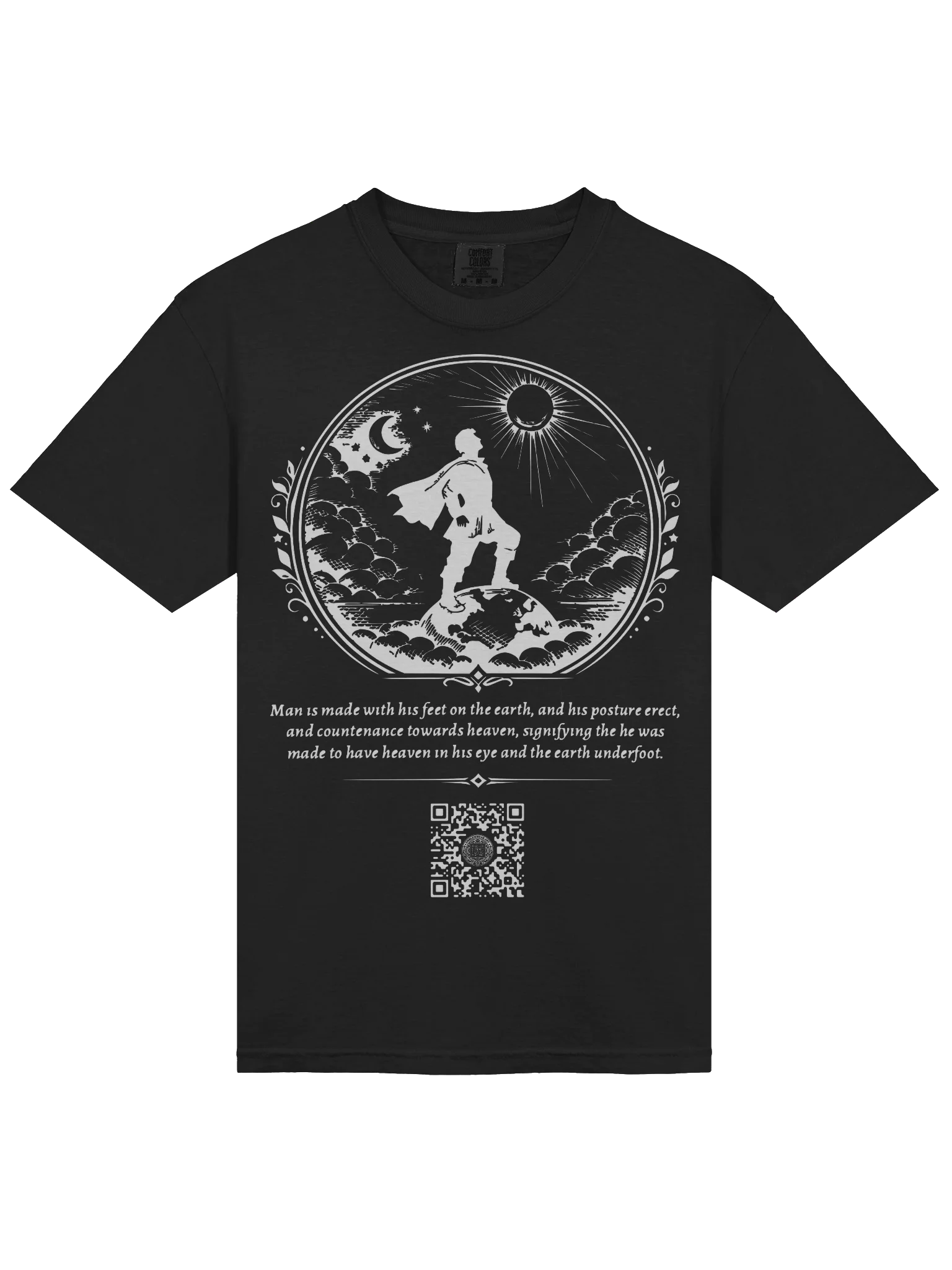 Eyes Heavenward (White on Black/Color) product image (3)