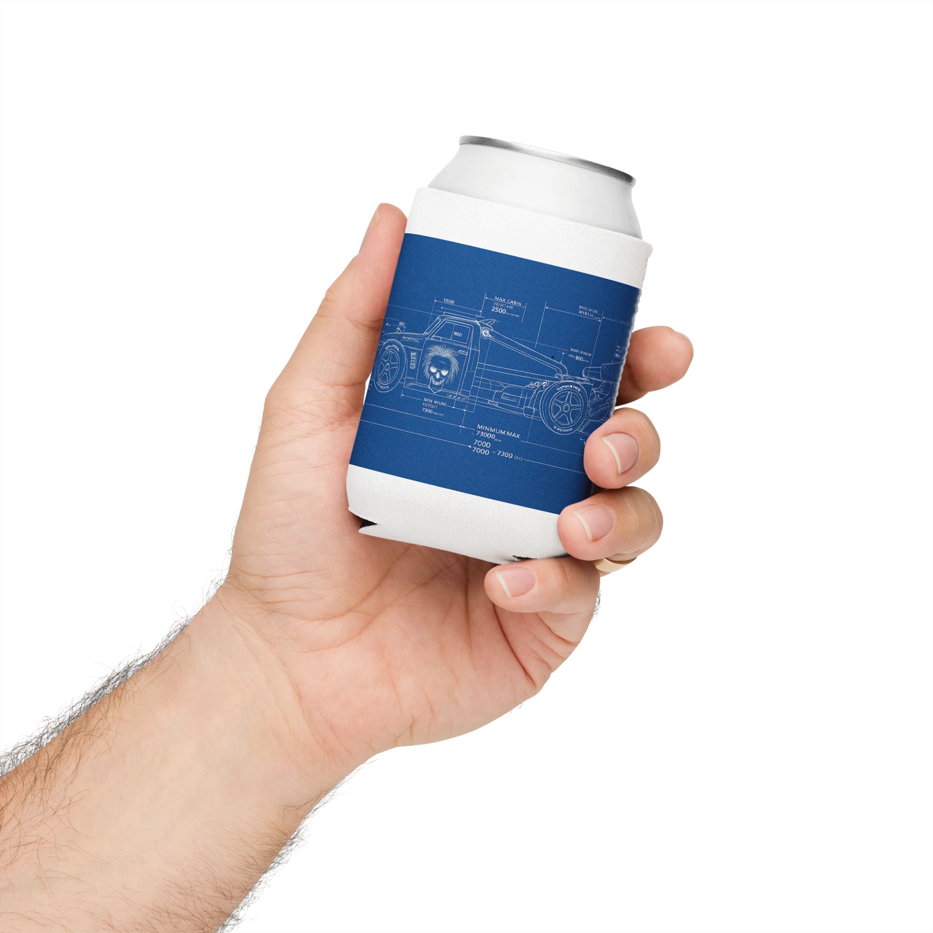 Halfraction Blueprint Coozie product image (4)