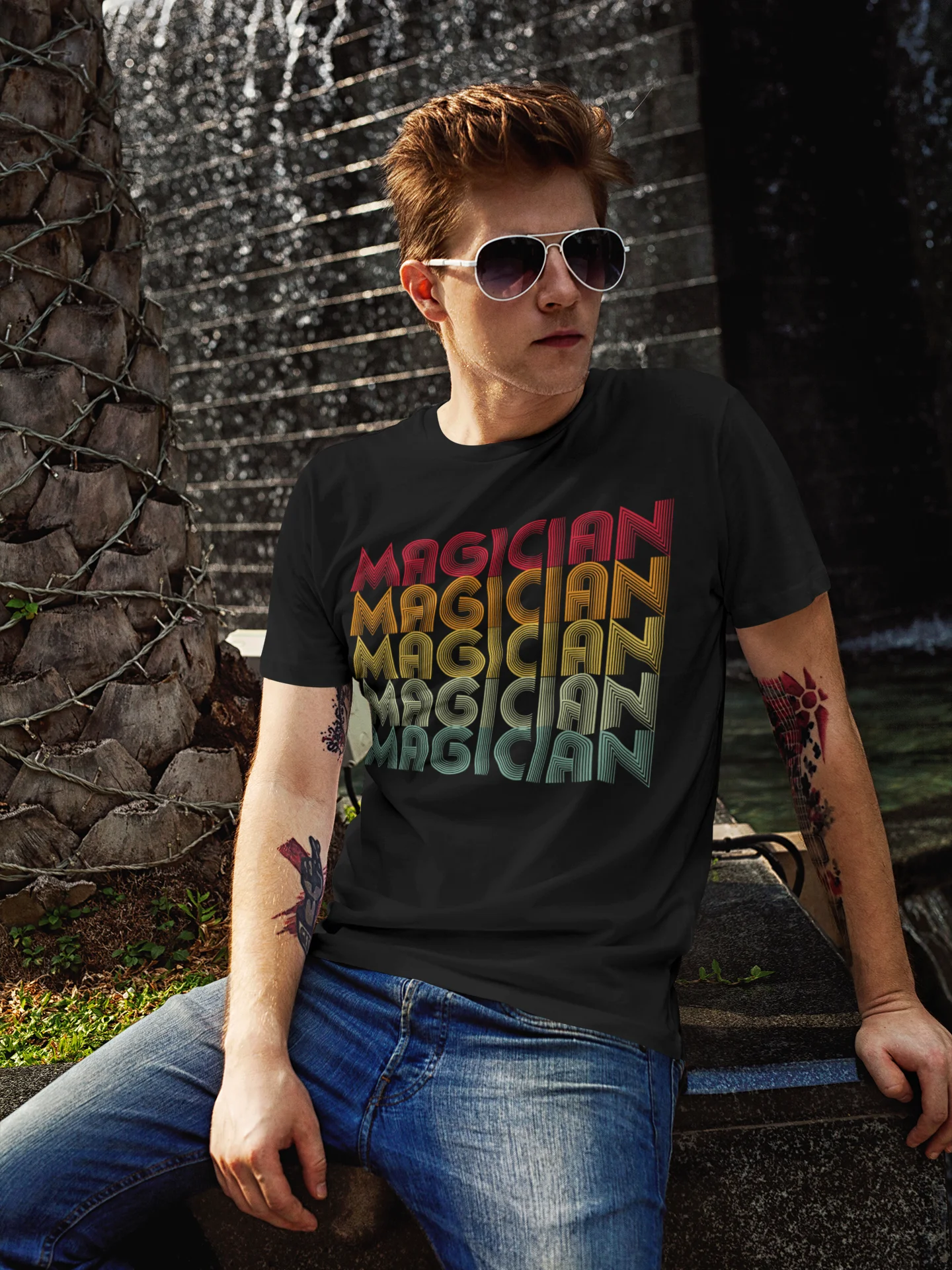 Magician Repeater (Retro Spectrum Style) T-shirt product image (2)