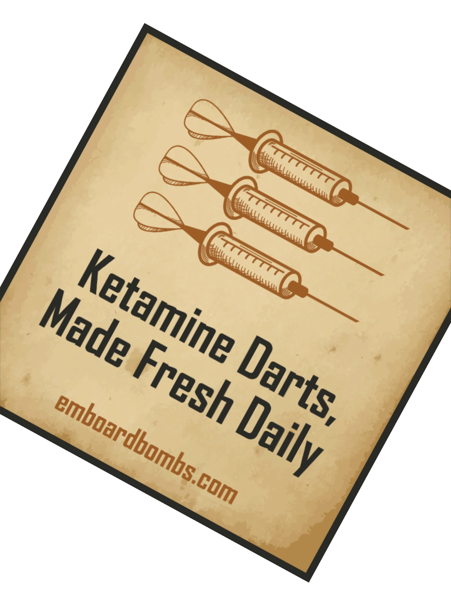 Ketamine Darts Sticker product image (2)