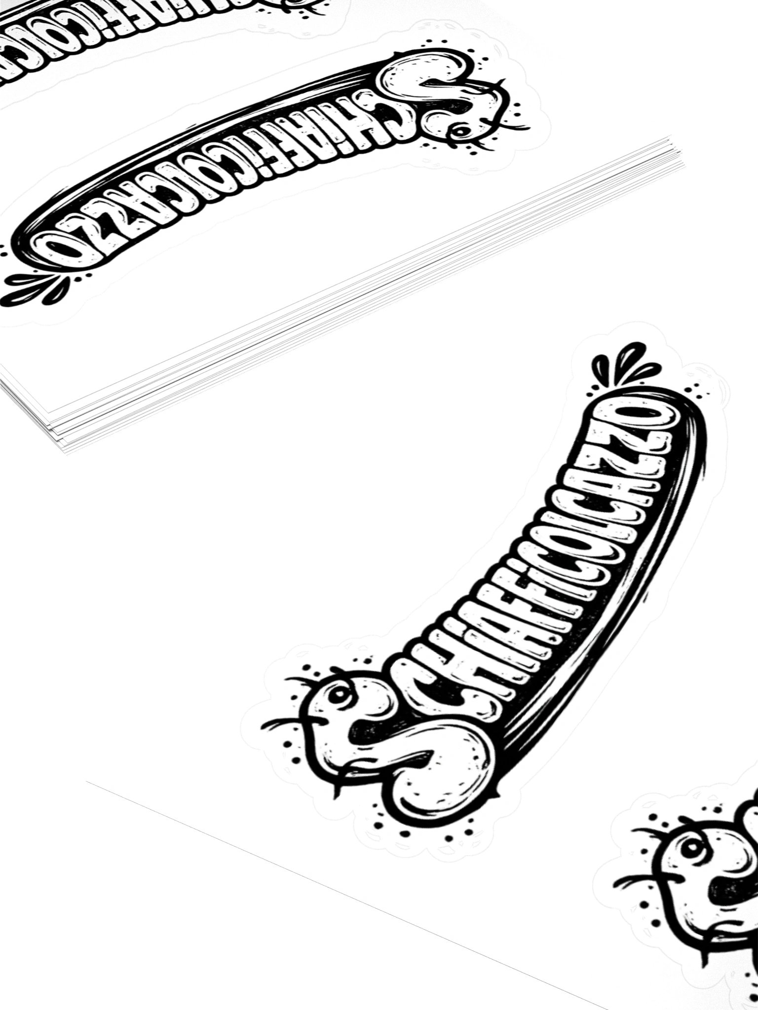 schiafficolcazzo stickers product image (4)