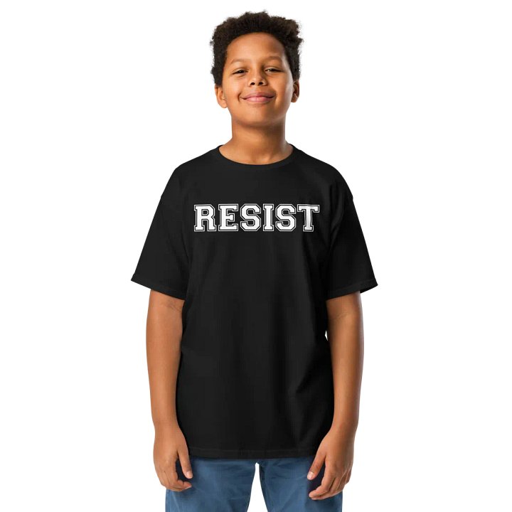 Resist Gildan Youth Classic Tee - A product image (1)