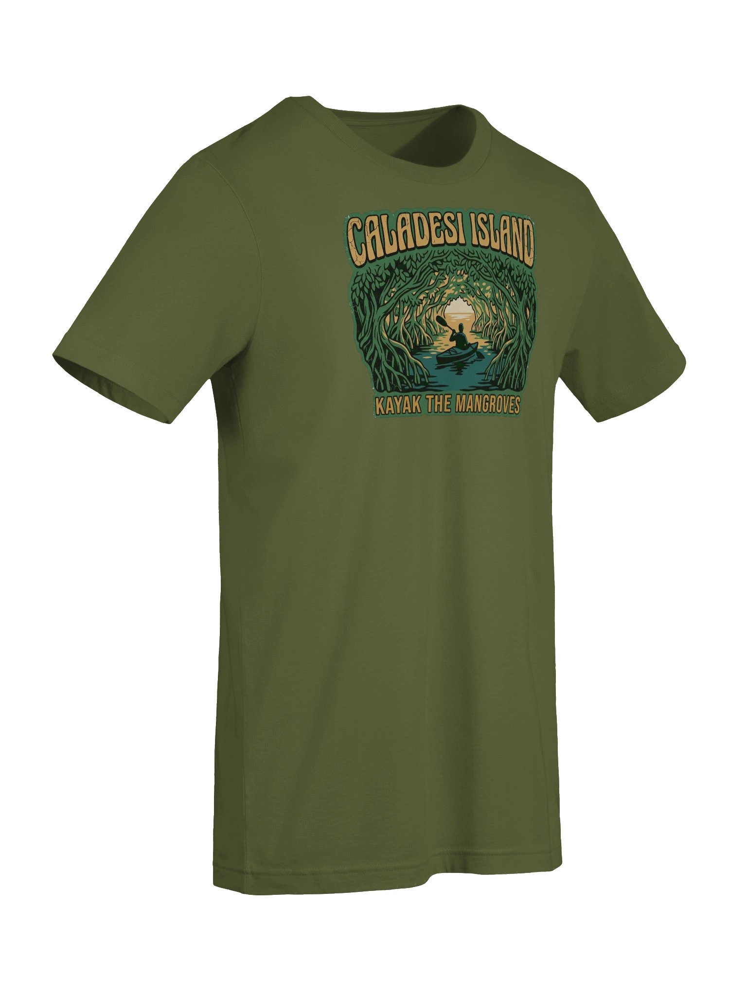 Caladesi Island Kayak the Mangroves Florida State Park Tee product image (7)