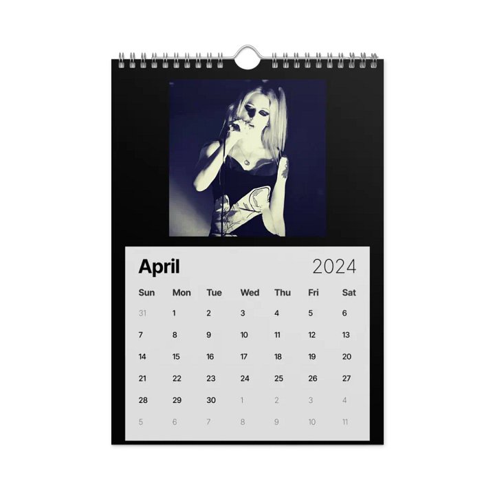 Weak Of Wanting Band 2024 Calendar product image (1)