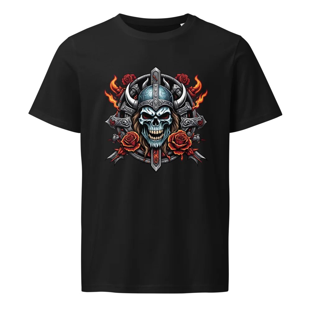 Viking Skull Fury Organic Tee product image (5)