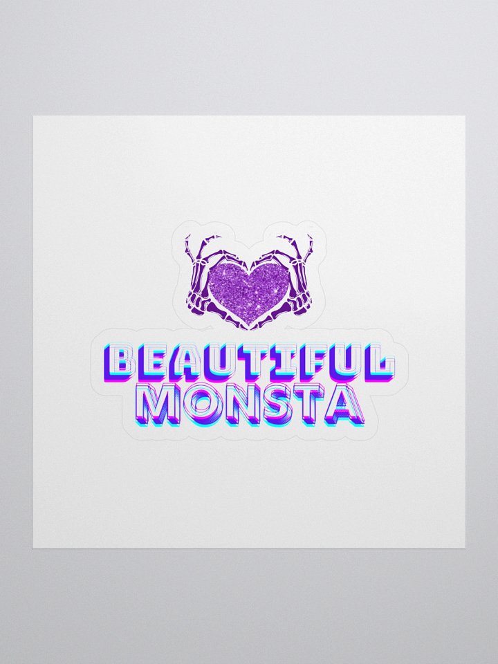 Beautiful Monsta Sticker product image (1)