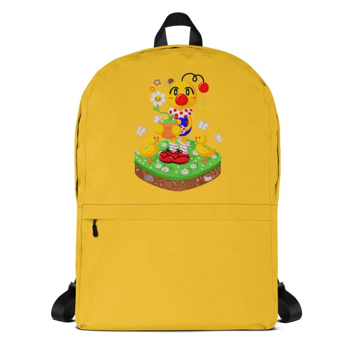 Yellow Boyoyoing Flower Pot Island Backpack product image (1)