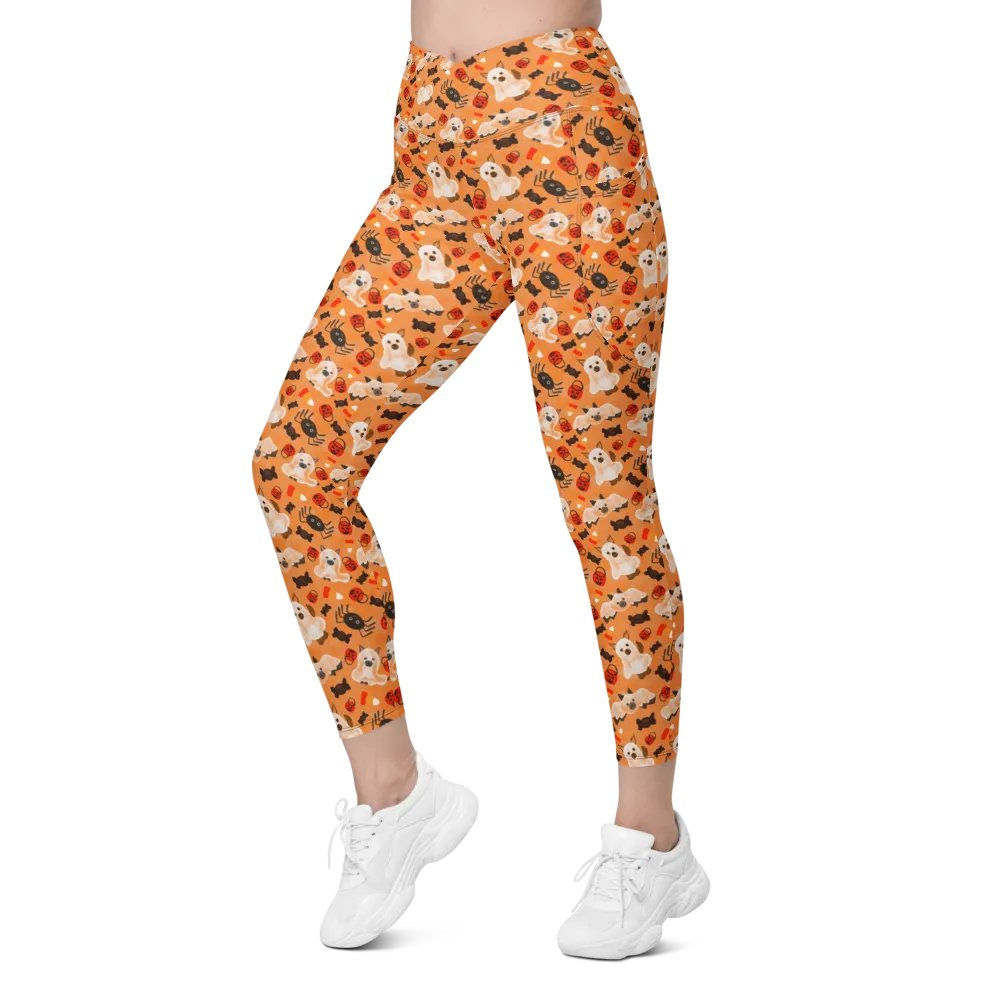 Boo! Crossover Adult Leggings product image (6)