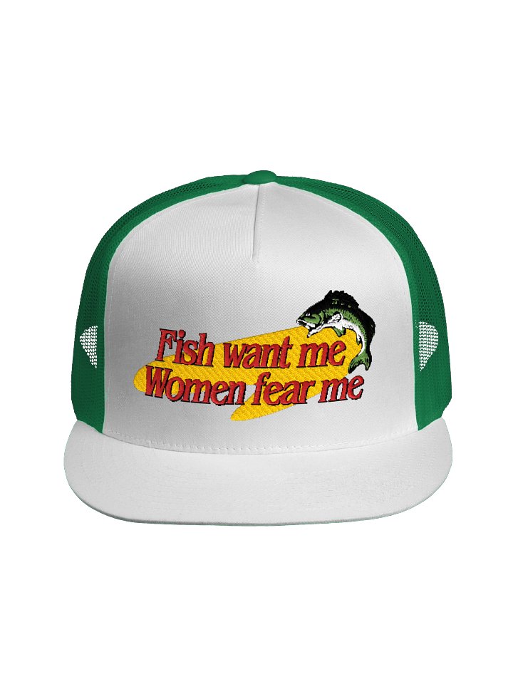 Fish Want Me, Women Fear Me Trucker Cap product image (9)