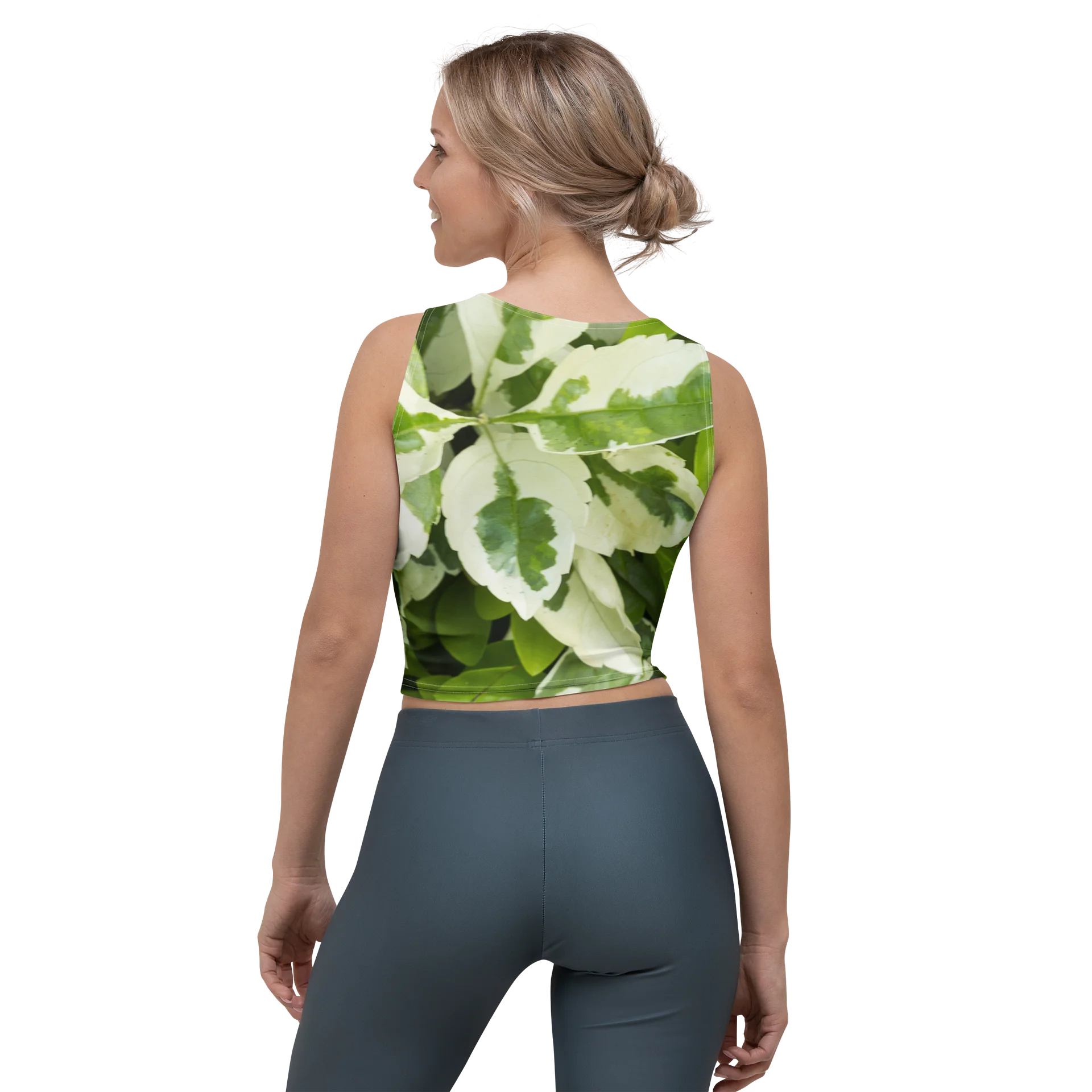 Moss & Parch All-Over Print Crop Top T-Shirt product image (2)