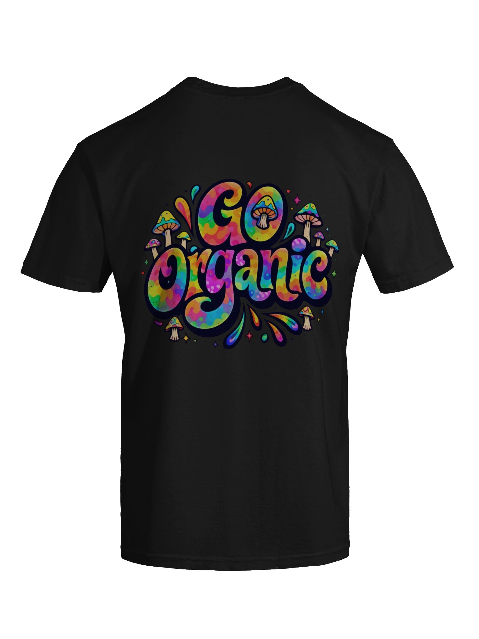 Psychedelic Organic Mushrooms T-Shirt product image (9)