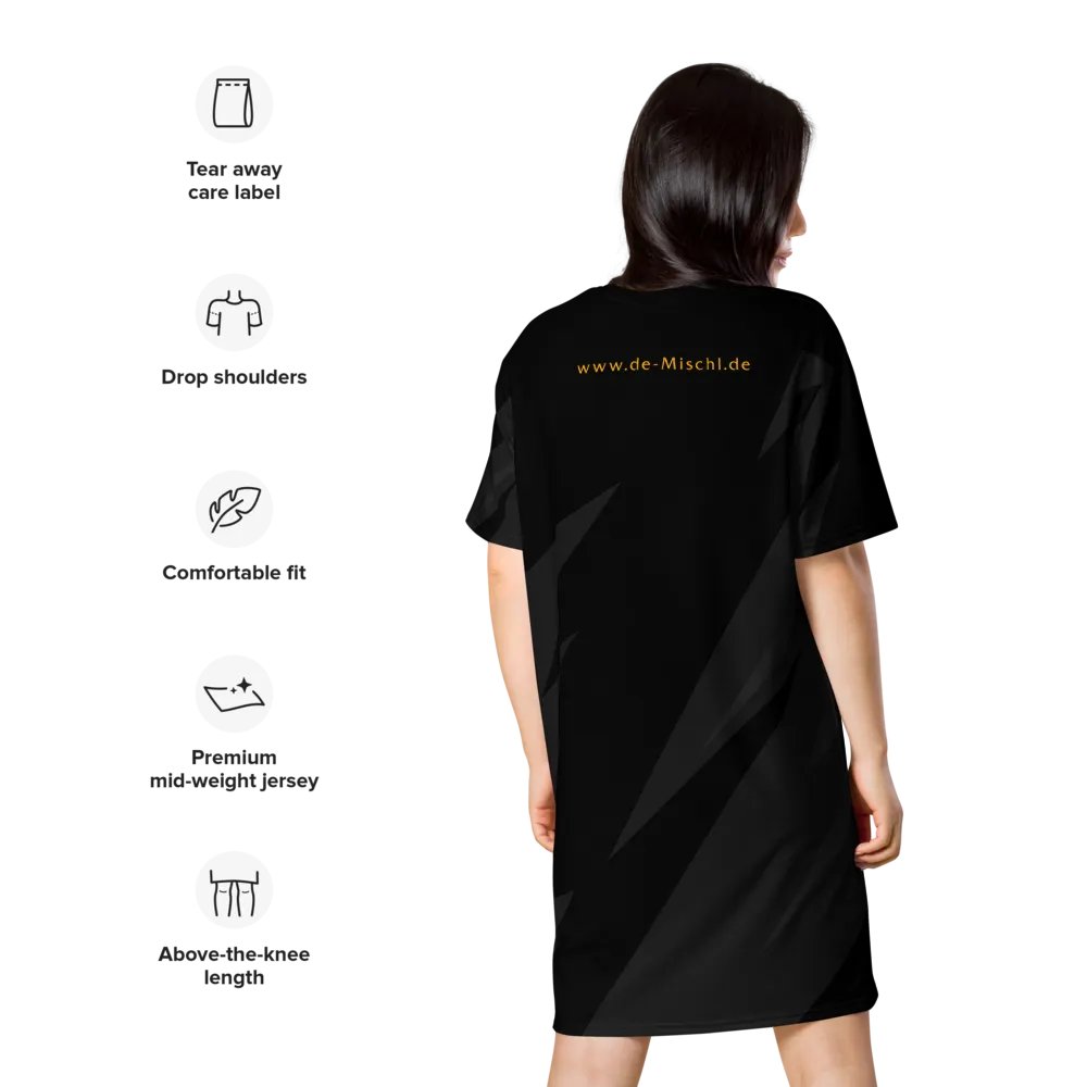 Eclipse Elegance T-Shirt Dress product image (10)