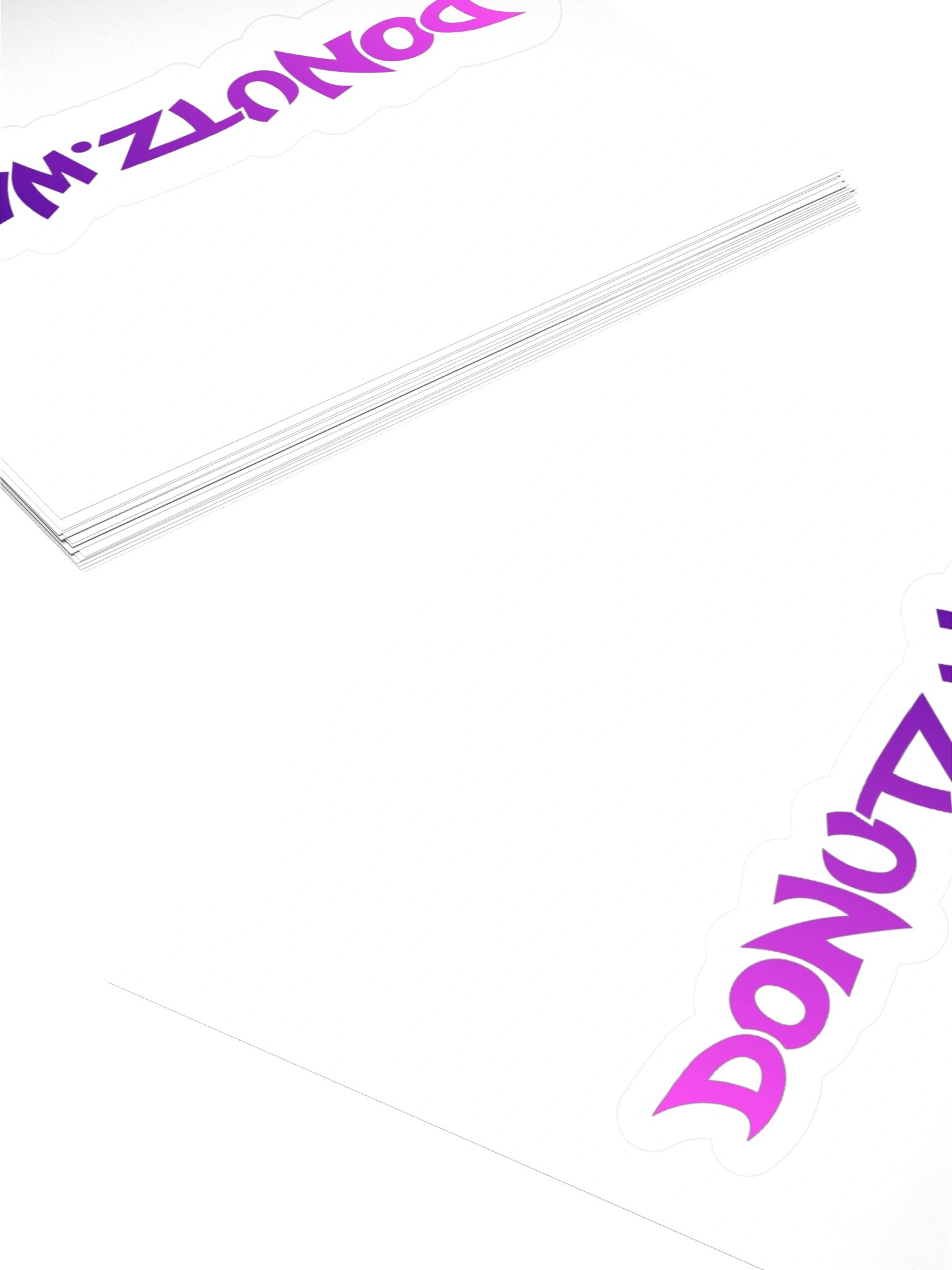 DONUTZ.wav Night Vandal Sticker [Color] product image (4)