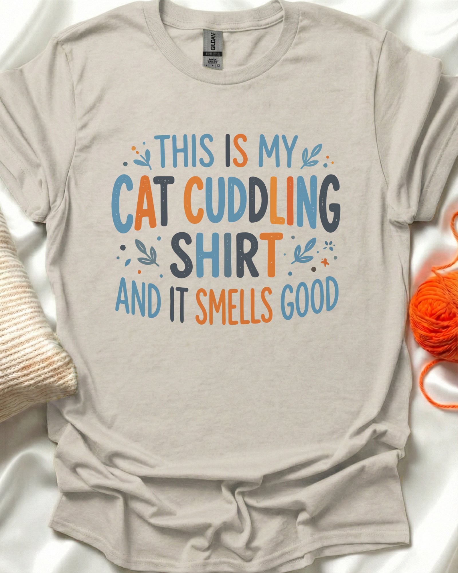 Cat Cuddling T-Shirt product image (1)