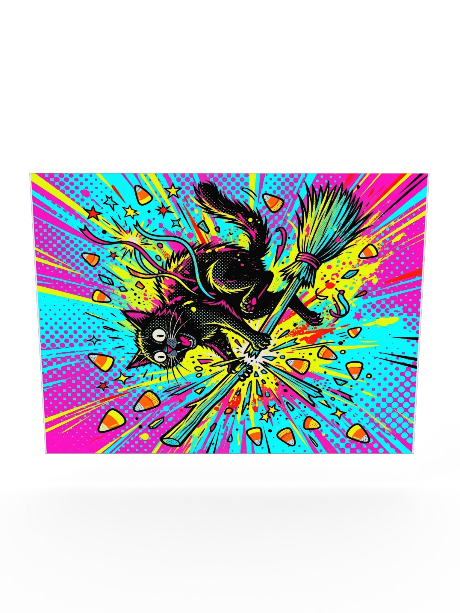 Broom Crash Cat Poster product image (24)