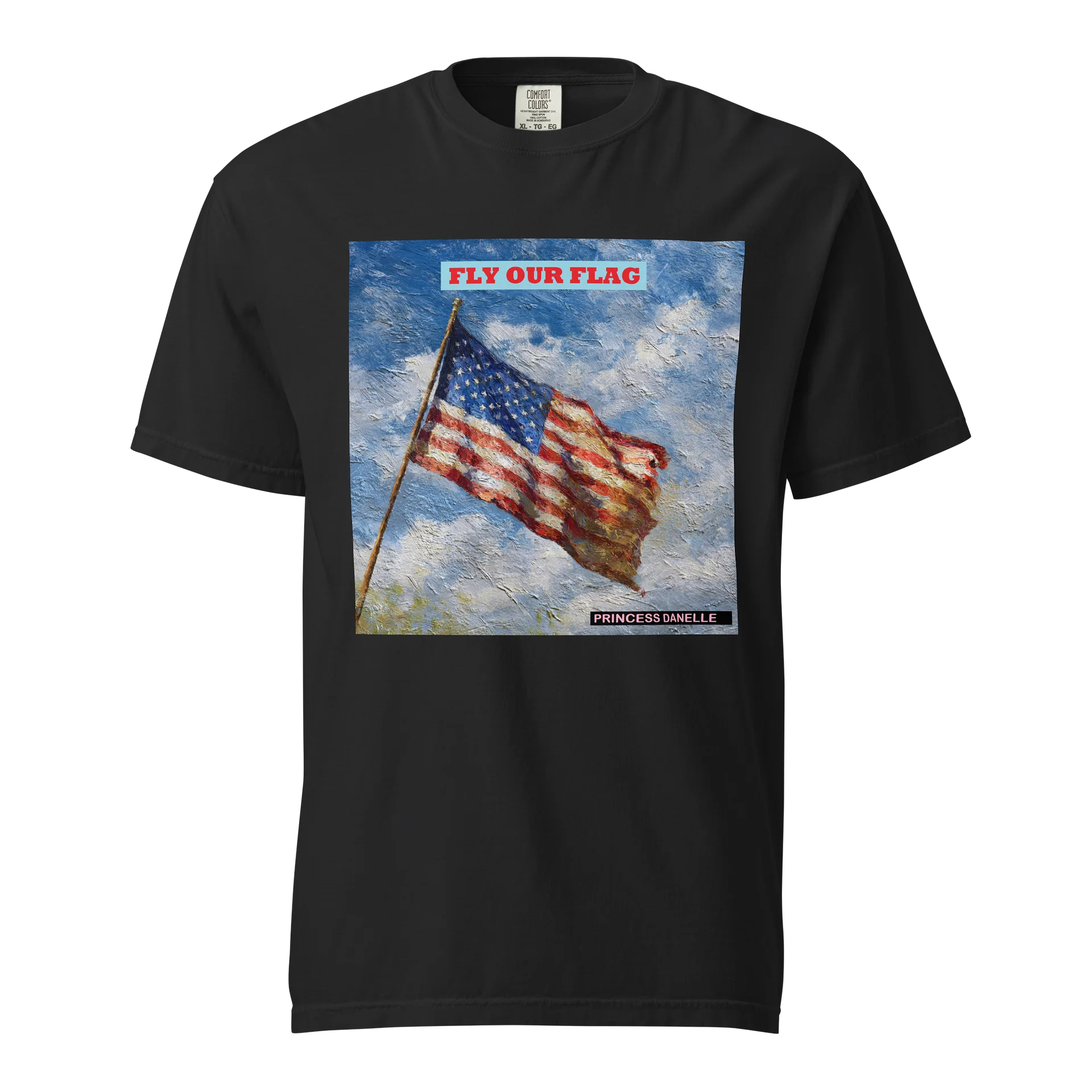 Fly Our Flag Painterly Tee product image (1)