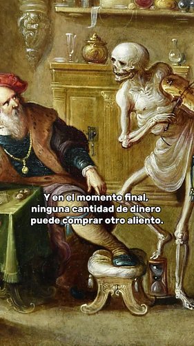 La muerte no acepta dinero: el oscuro mensaje de esta pintura

Un hombre rico está a punto de descubrir que hay algo que ni t...