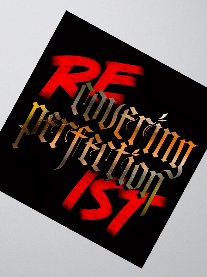 Recovering Perfectionist Sticker product image (2)