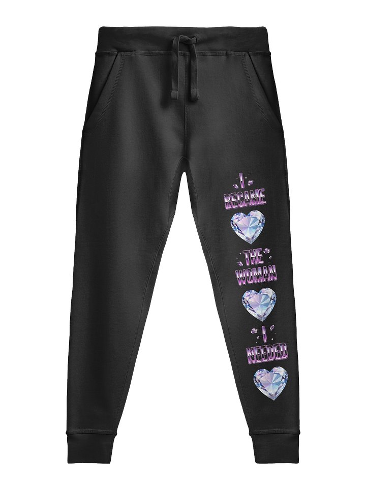 I Became The Woman I Needed – Chrome Statement Sweatpants product image (1)