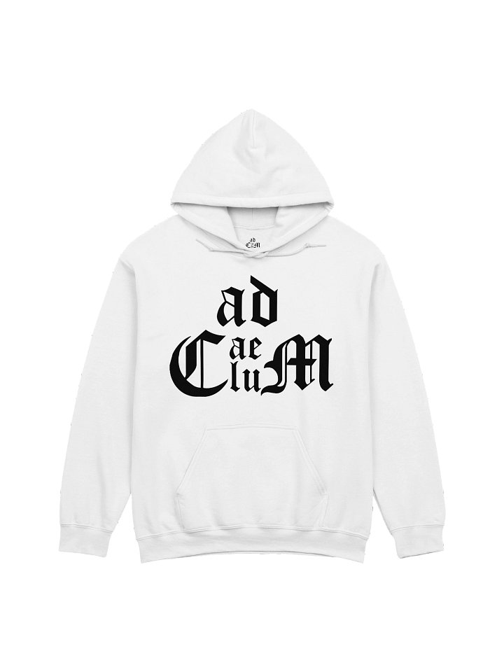 Generic Logo Pullover Hoodie (Black Logo) product image (1)
