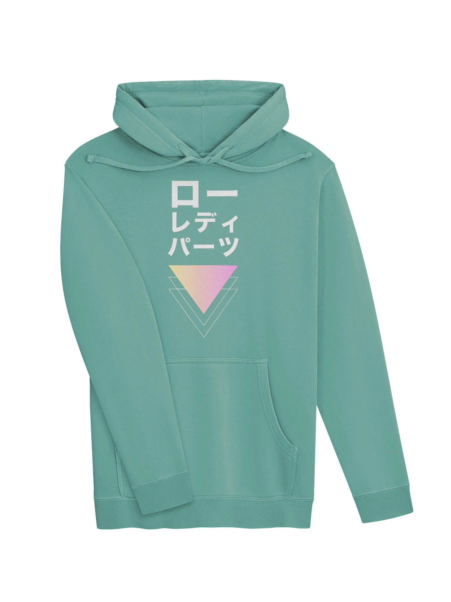 ローレディパーツ teal hoodie product image (3)