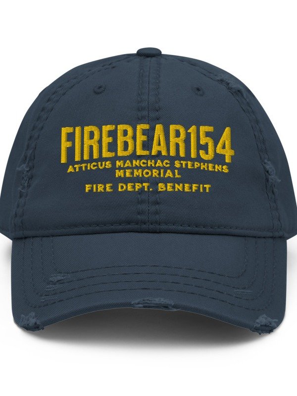 Fire Bear 154 Distressed Cap product image (1)