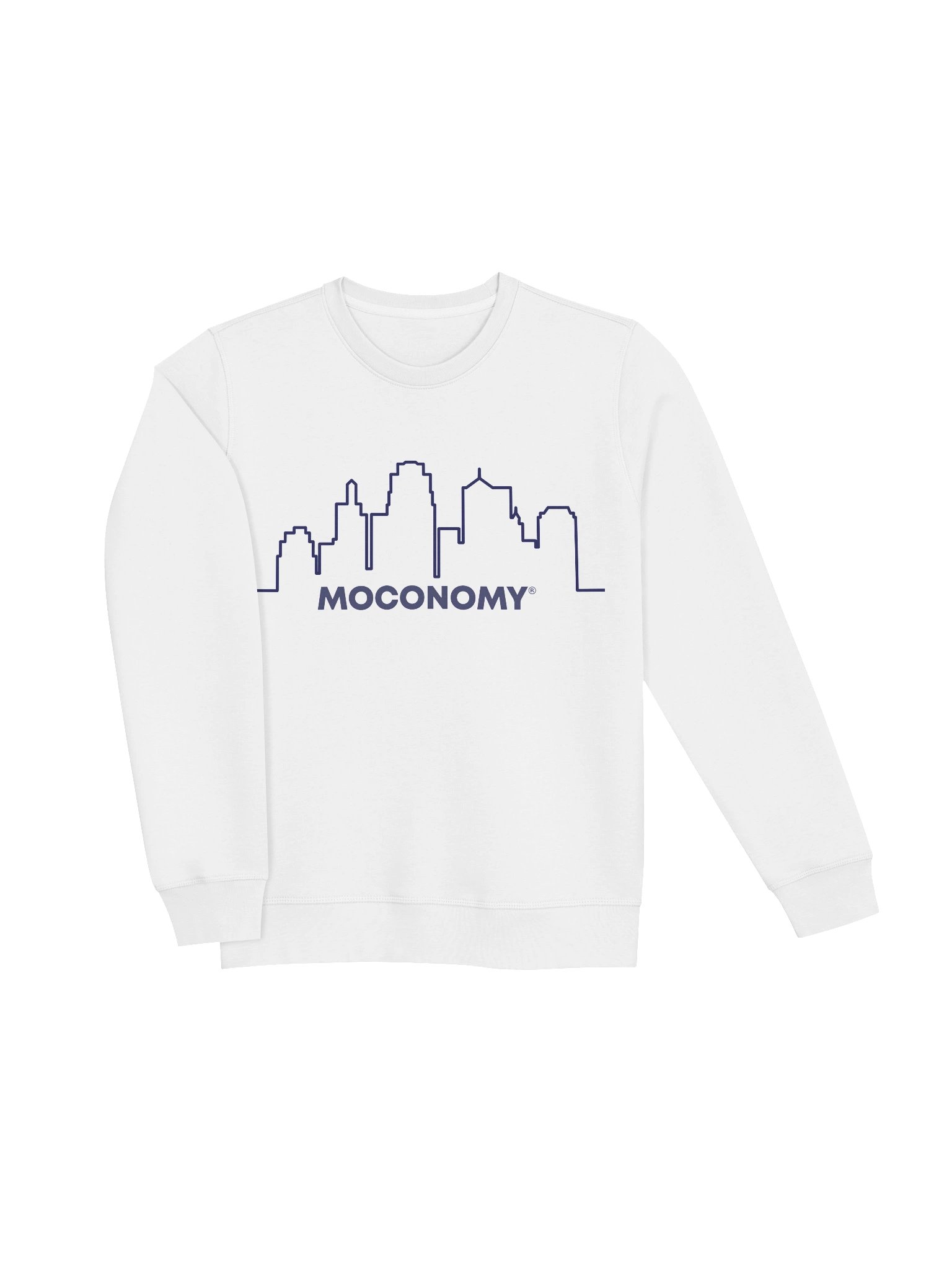 Moconomy Sweatshirt White product image (3)
