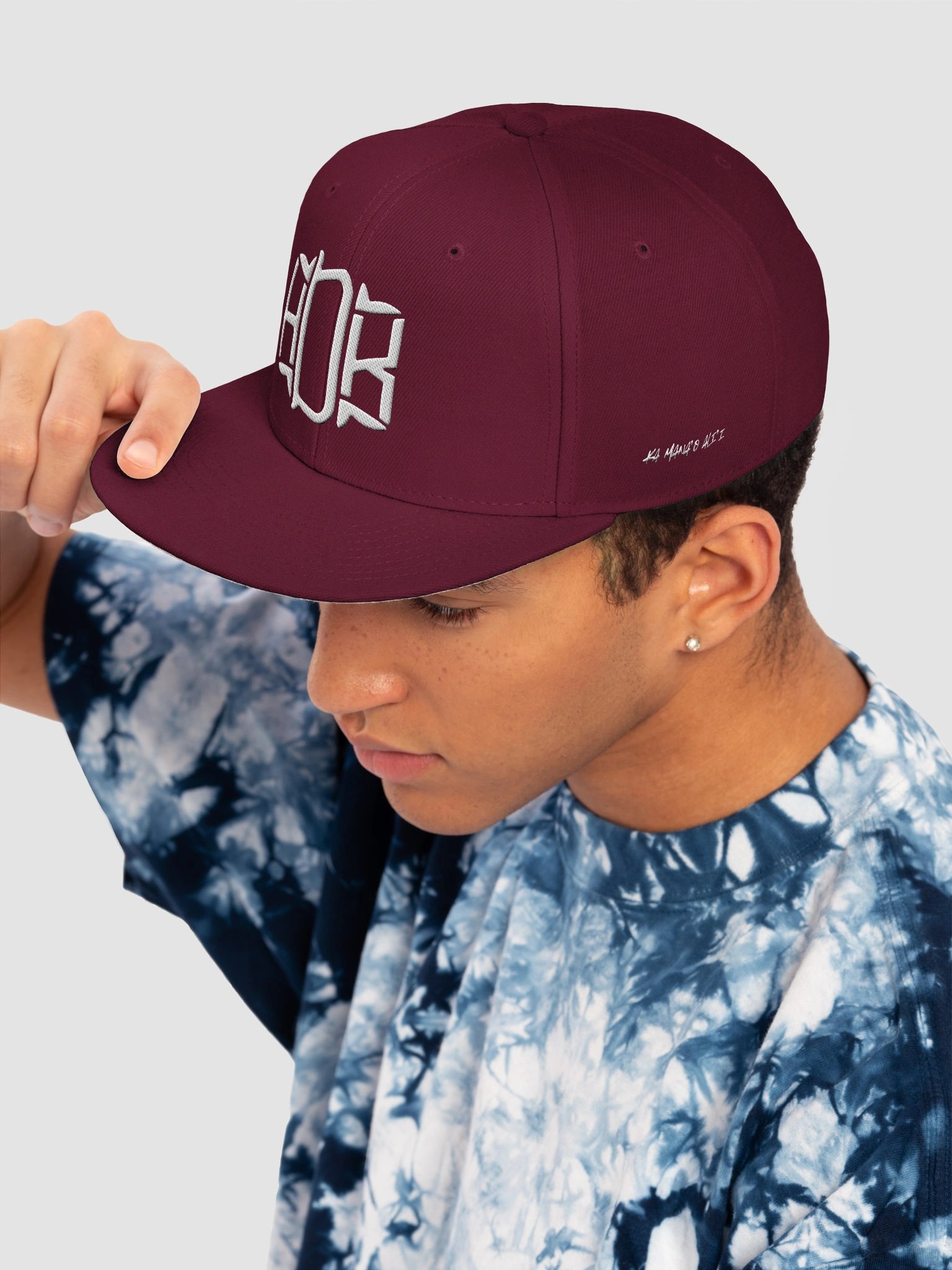 HDK Hat - Maroon product image (7)