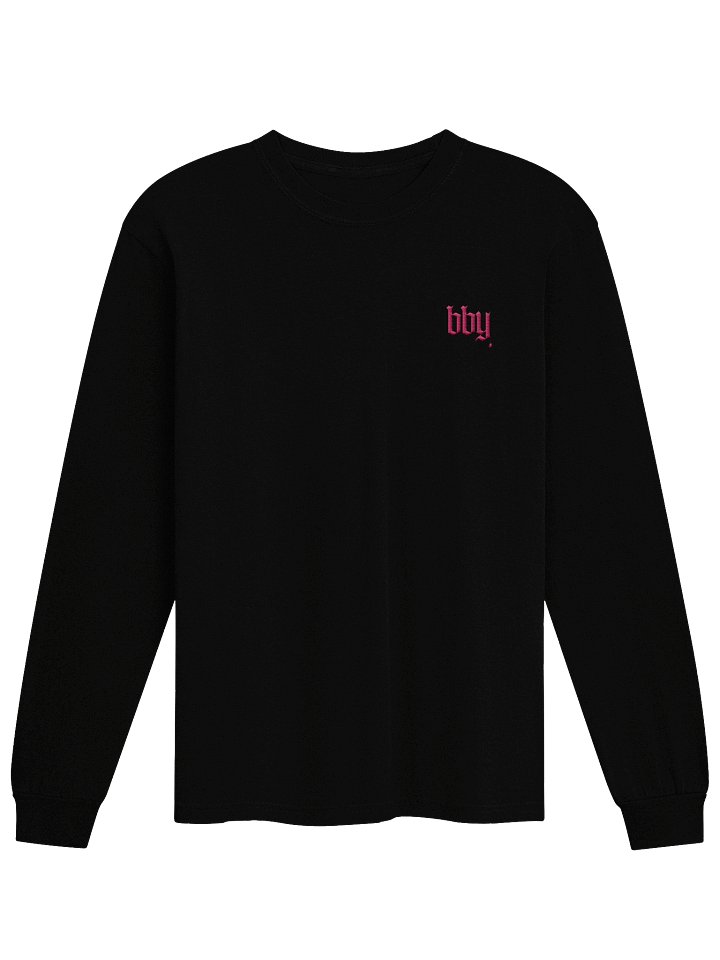 'BBY' Embroidered Long Sleeve T-Shirt product image (2)