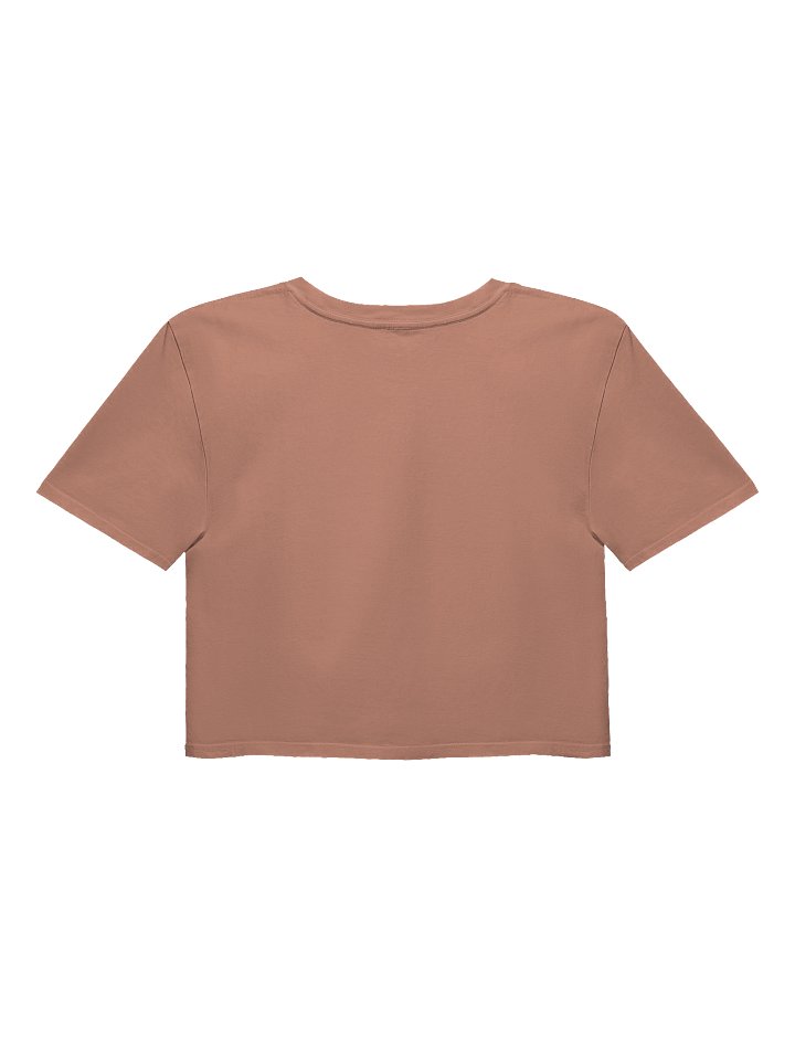 Furry Trash Crop Top – Metal Logo (Black Print) product image (34)