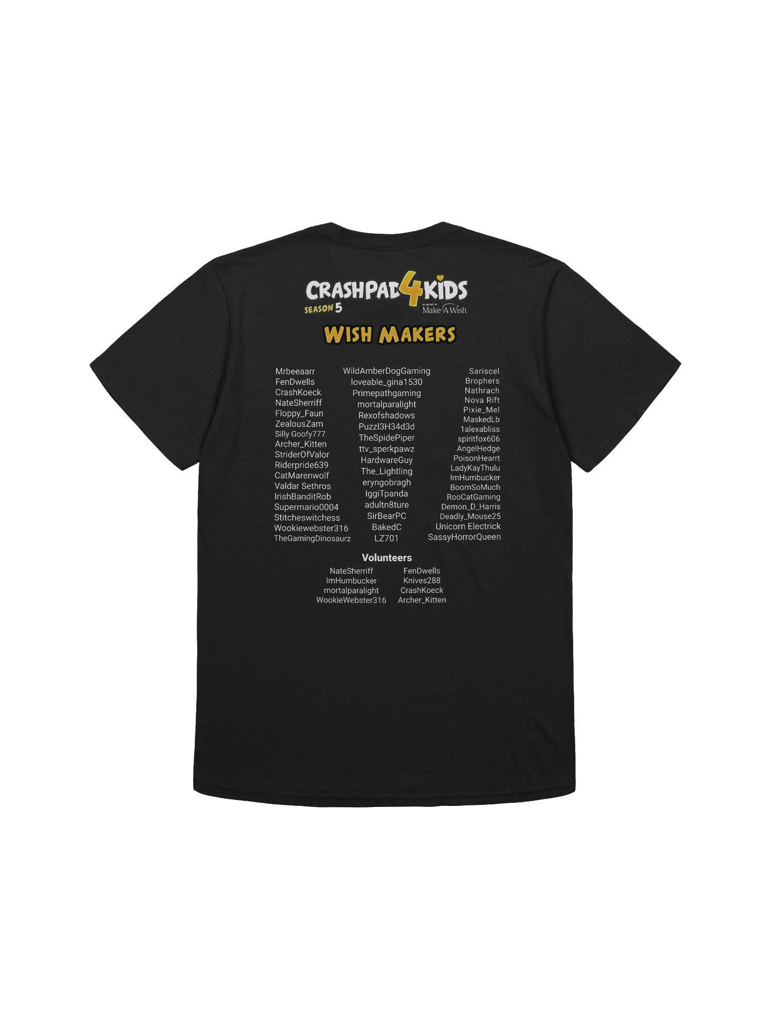 CrashPad4Kids Season 5 - Limited Edition T-Shirt product image (2)